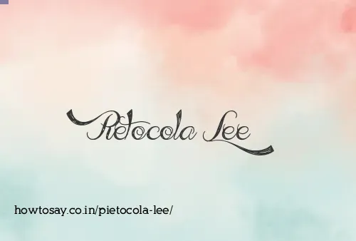 Pietocola Lee