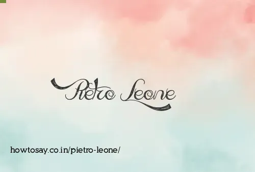 Pietro Leone