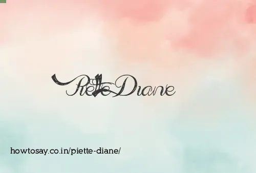Piette Diane