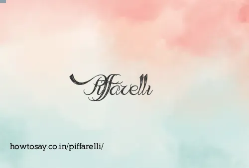 Piffarelli