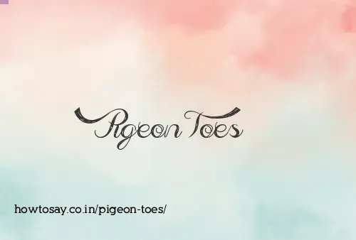 Pigeon Toes