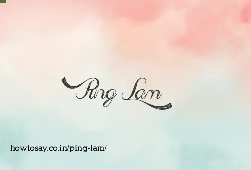 Ping Lam