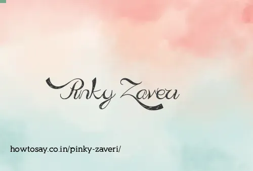 Pinky Zaveri