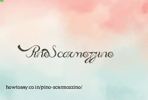 Pino Scarmozzino