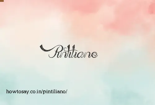 Pintiliano