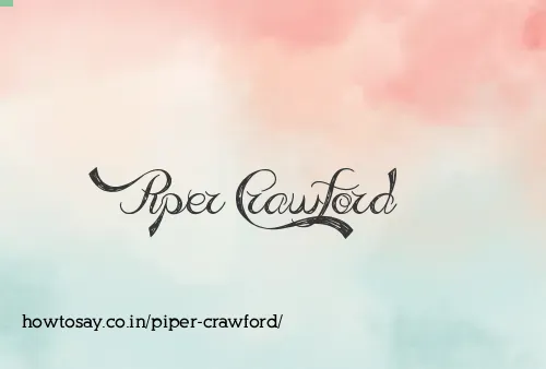 Piper Crawford