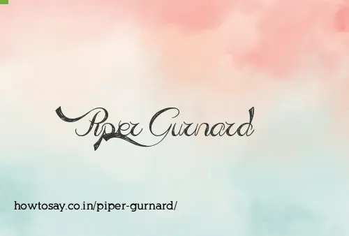 Piper Gurnard