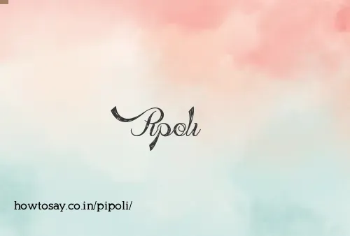 Pipoli