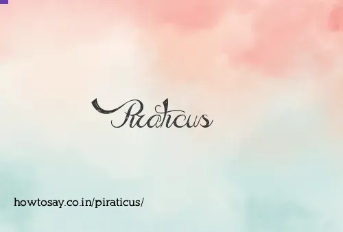 Piraticus