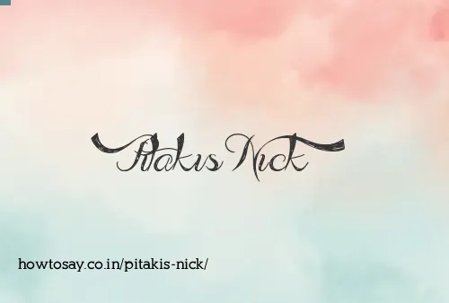 Pitakis Nick