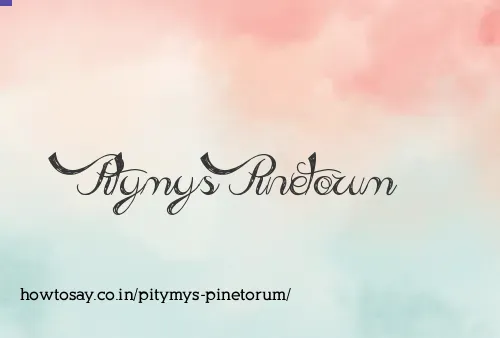 Pitymys Pinetorum