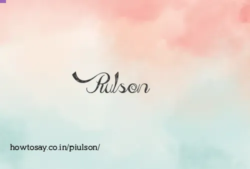 Piulson