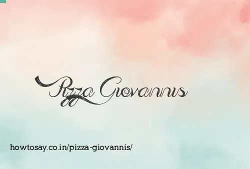 Pizza Giovannis