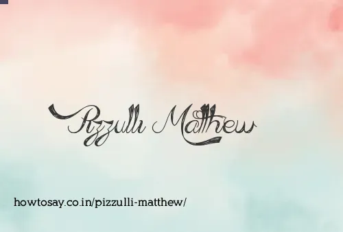 Pizzulli Matthew