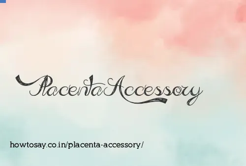 Placenta Accessory