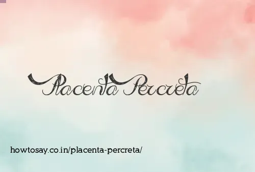 Placenta Percreta