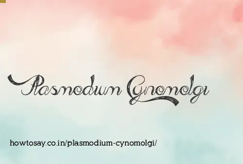 Plasmodium Cynomolgi