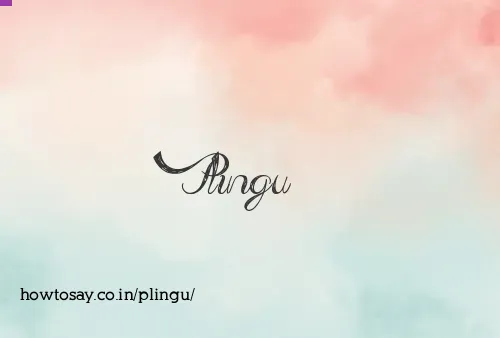 Plingu