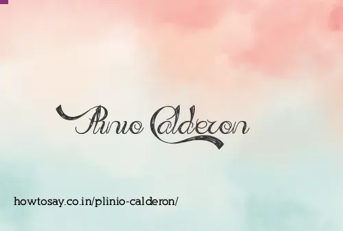 Plinio Calderon