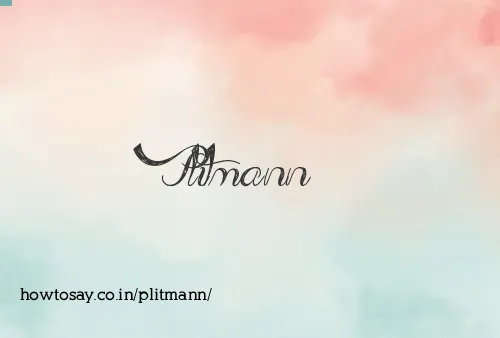 Plitmann