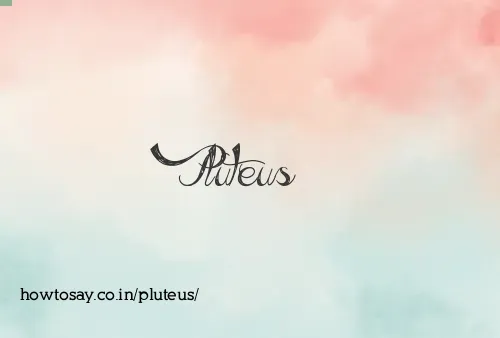 Pluteus
