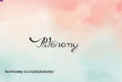 Plutonomy