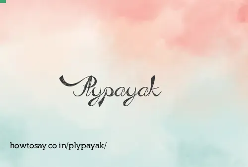 Plypayak