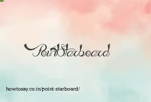 Point Starboard