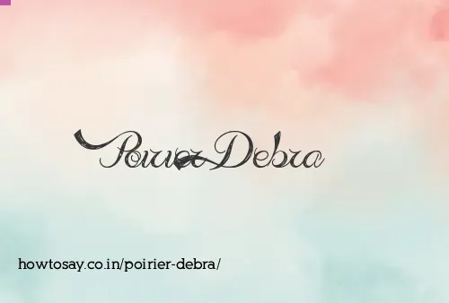 Poirier Debra