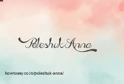 Poleshuk Anna
