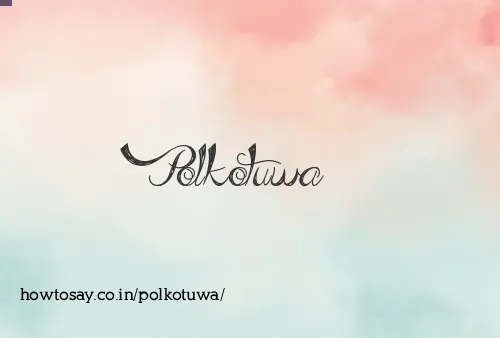 Polkotuwa