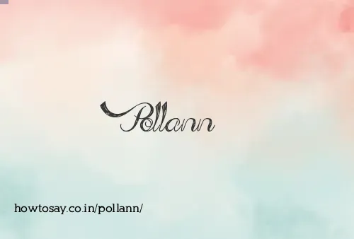 Pollann