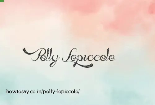 Polly Lopiccolo