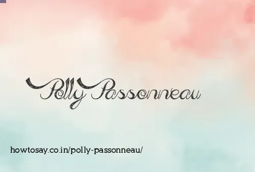 Polly Passonneau