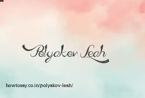 Polyakov Leah