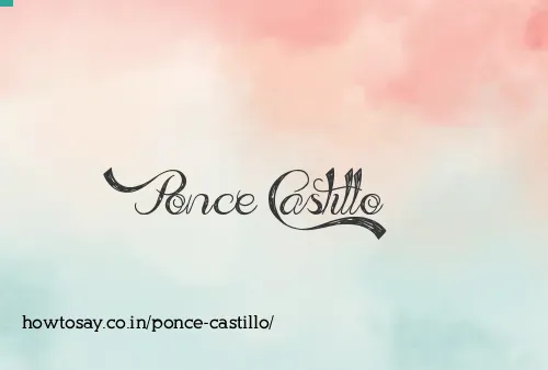 Ponce Castillo