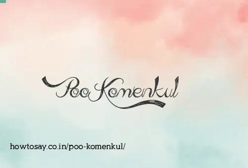 Poo Komenkul