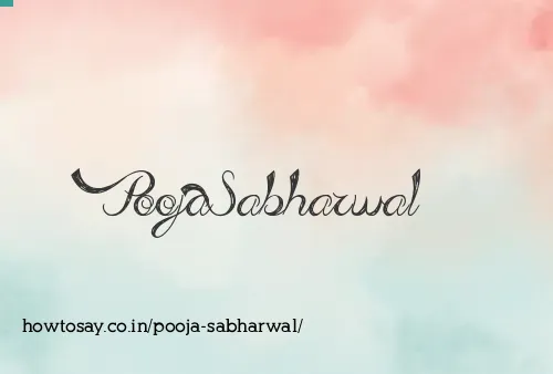 Pooja Sabharwal
