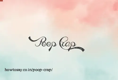 Poop Crap
