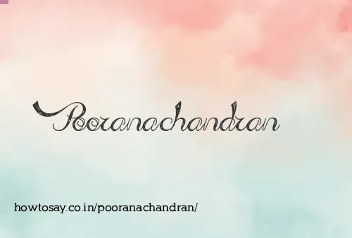 Pooranachandran