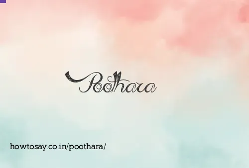Poothara