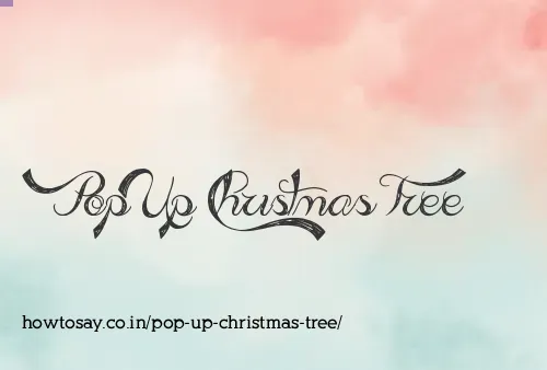 Pop Up Christmas Tree