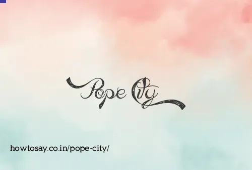 Pope City