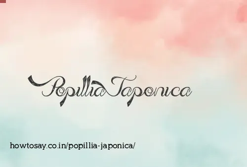 Popillia Japonica