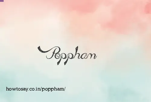 Poppham