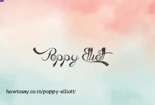 Poppy Elliott
