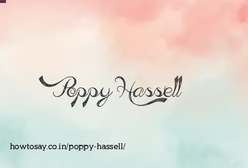 Poppy Hassell