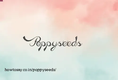 Poppyseeds