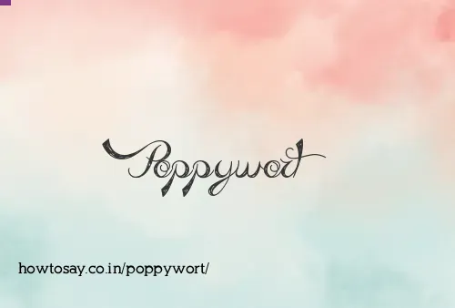 Poppywort