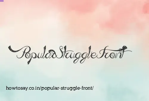 Popular Struggle Front